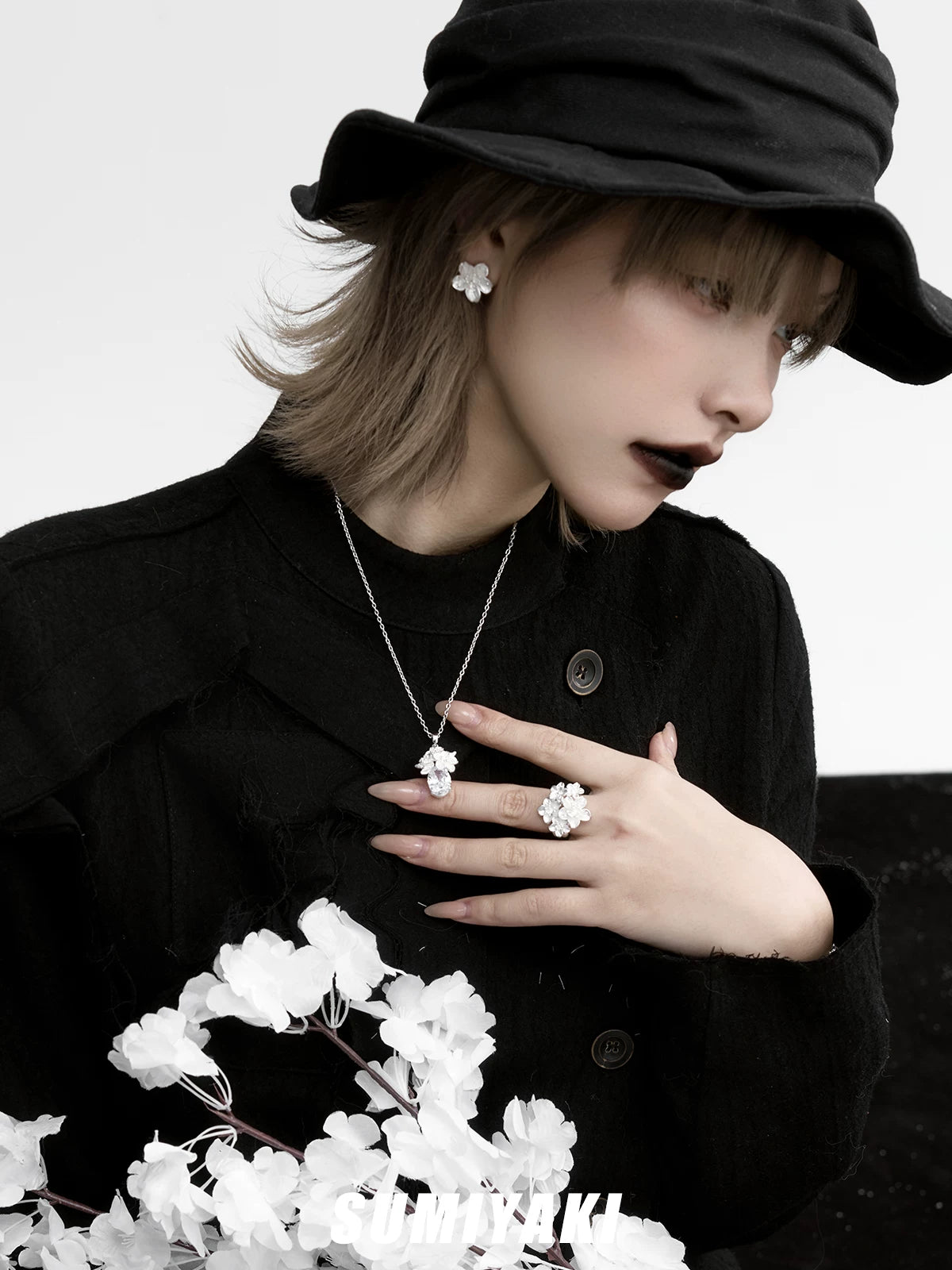 SUMIYAKI Sakura Multi-layer Ring