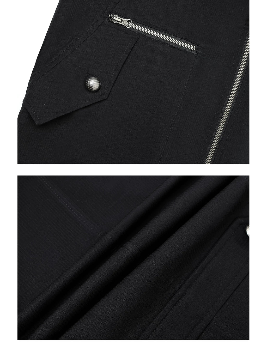 TZ Killer Zip Loose Versatile Short Sleeve Shirt