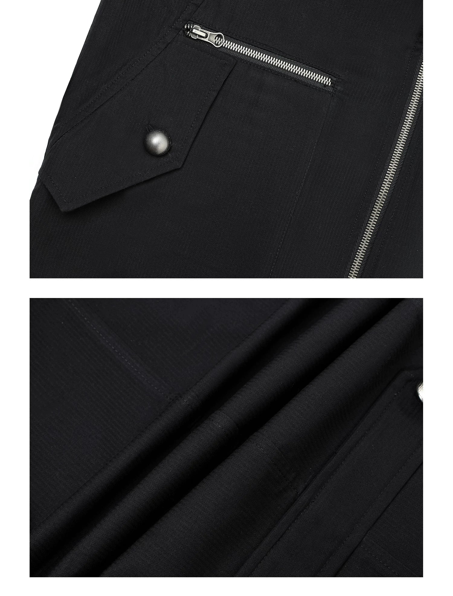 TZ Killer Zip Loose Versatile Short Sleeve Shirt