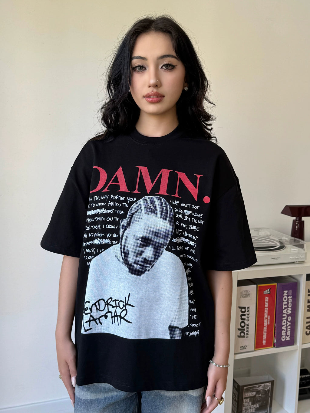 DKNT Loose Hip Hop Loose Tee