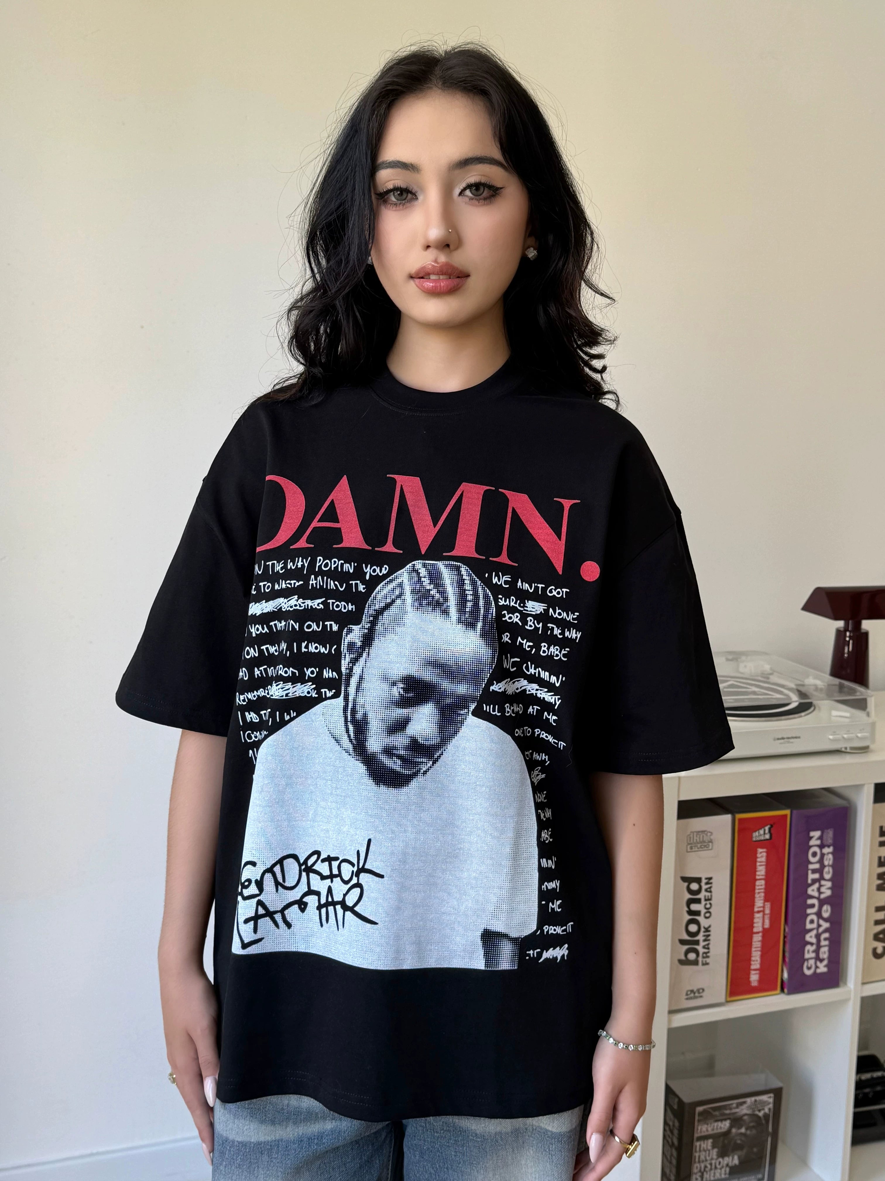 DKNT Loose Hip Hop Loose Tee