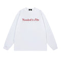 The 76th human NMK pure cotton Long Sleeve