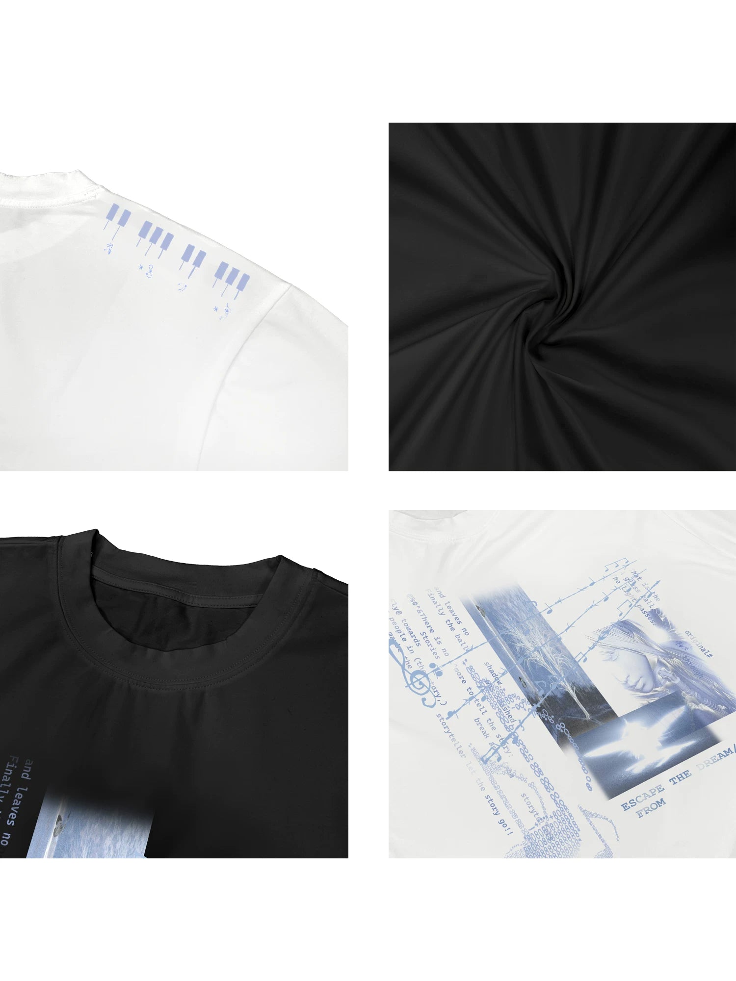 WANNA LAB Front Shoulder Breathable Cool Tee