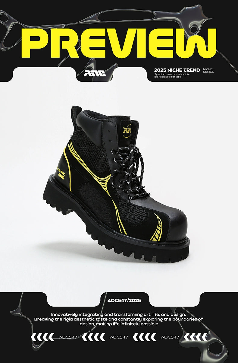 ADC Outsole Lightweight and Comfortable Heightening Martin Boots
