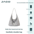 JACD Lazy and Relaxed Leopard Print Bag Women's Large-capacity Tote Bag