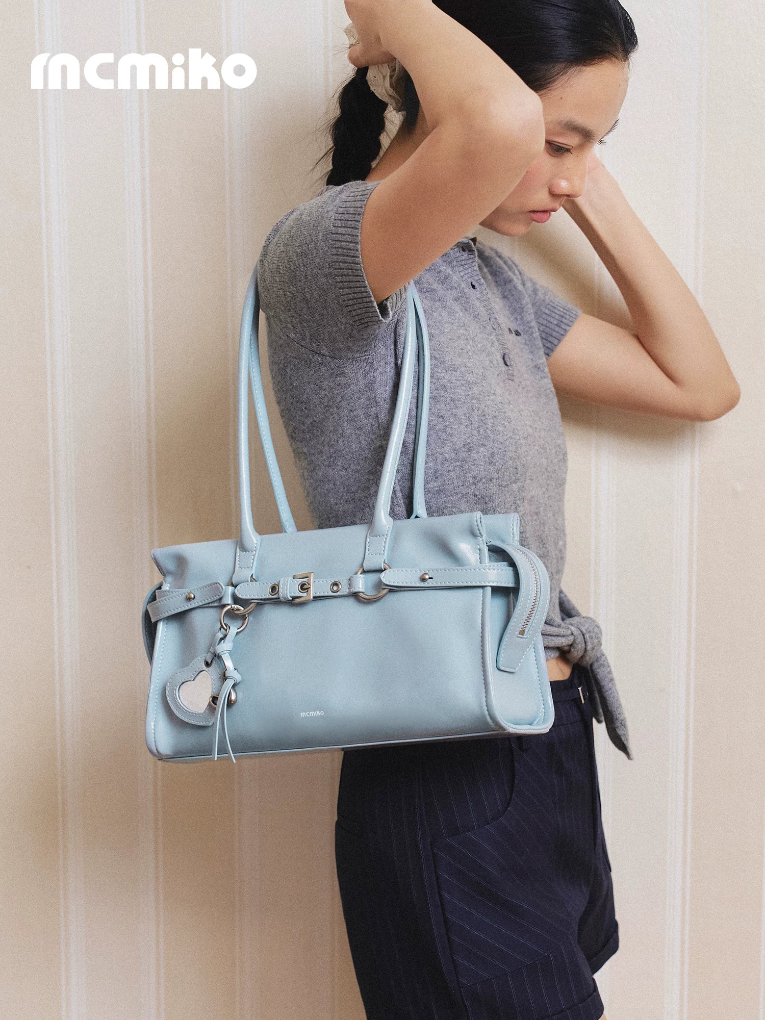 Mcmiko Stylish Long-handled Underarm Bag
