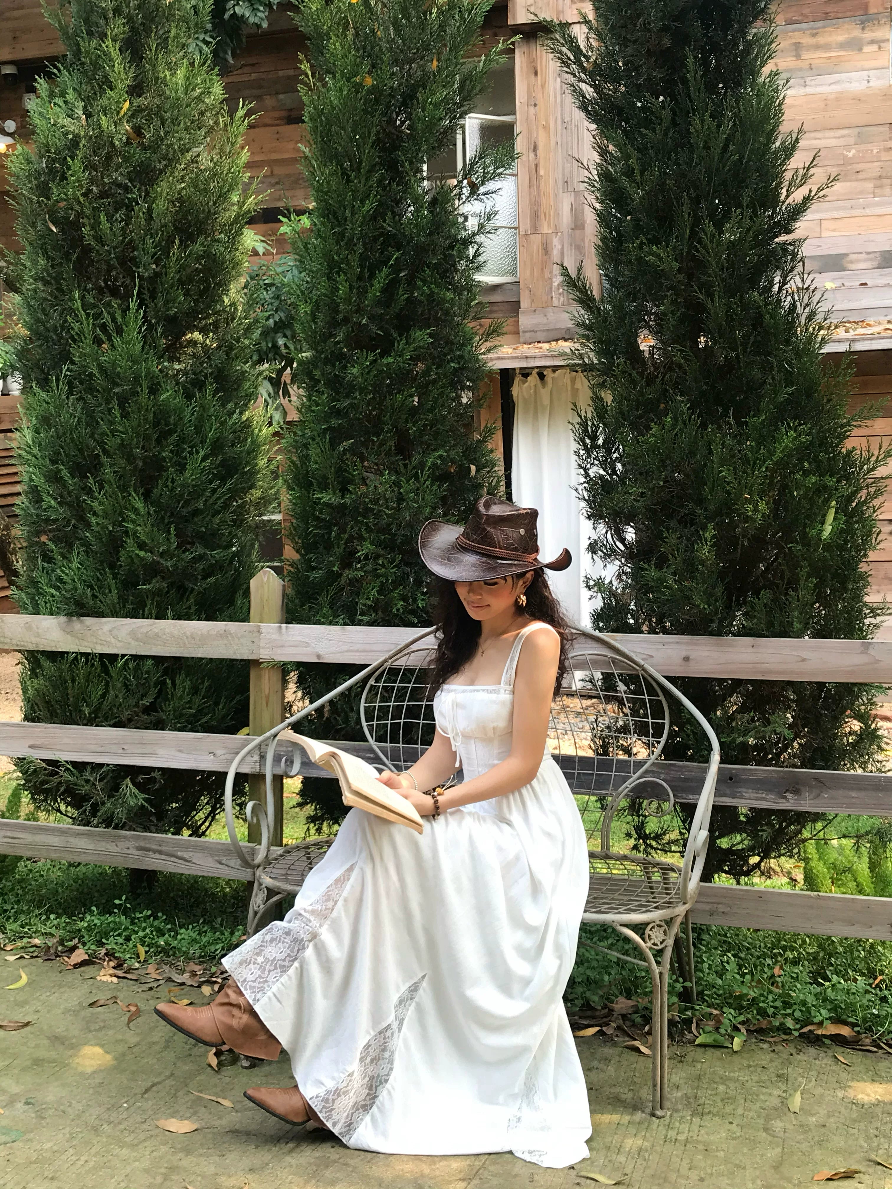 Audwyn Vintage Lace Patchwork Dress