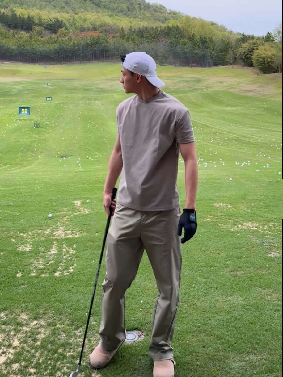 GTAL Tight Fitness Quick Drying Crew Neck tee