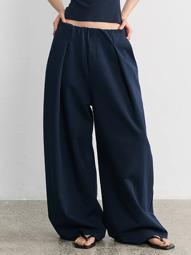 LINY LIBERTY High Waist Wide Leg Casual Versatile Sweatpants