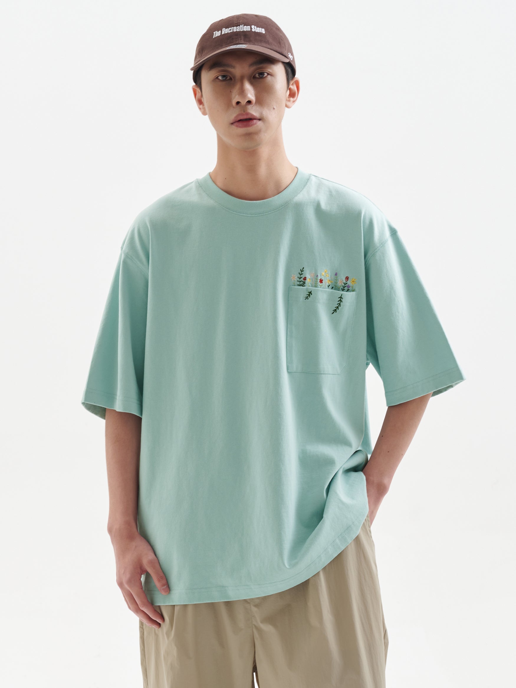 BUTTBILL 270G Pocket Short Sleeve Japanese Tee