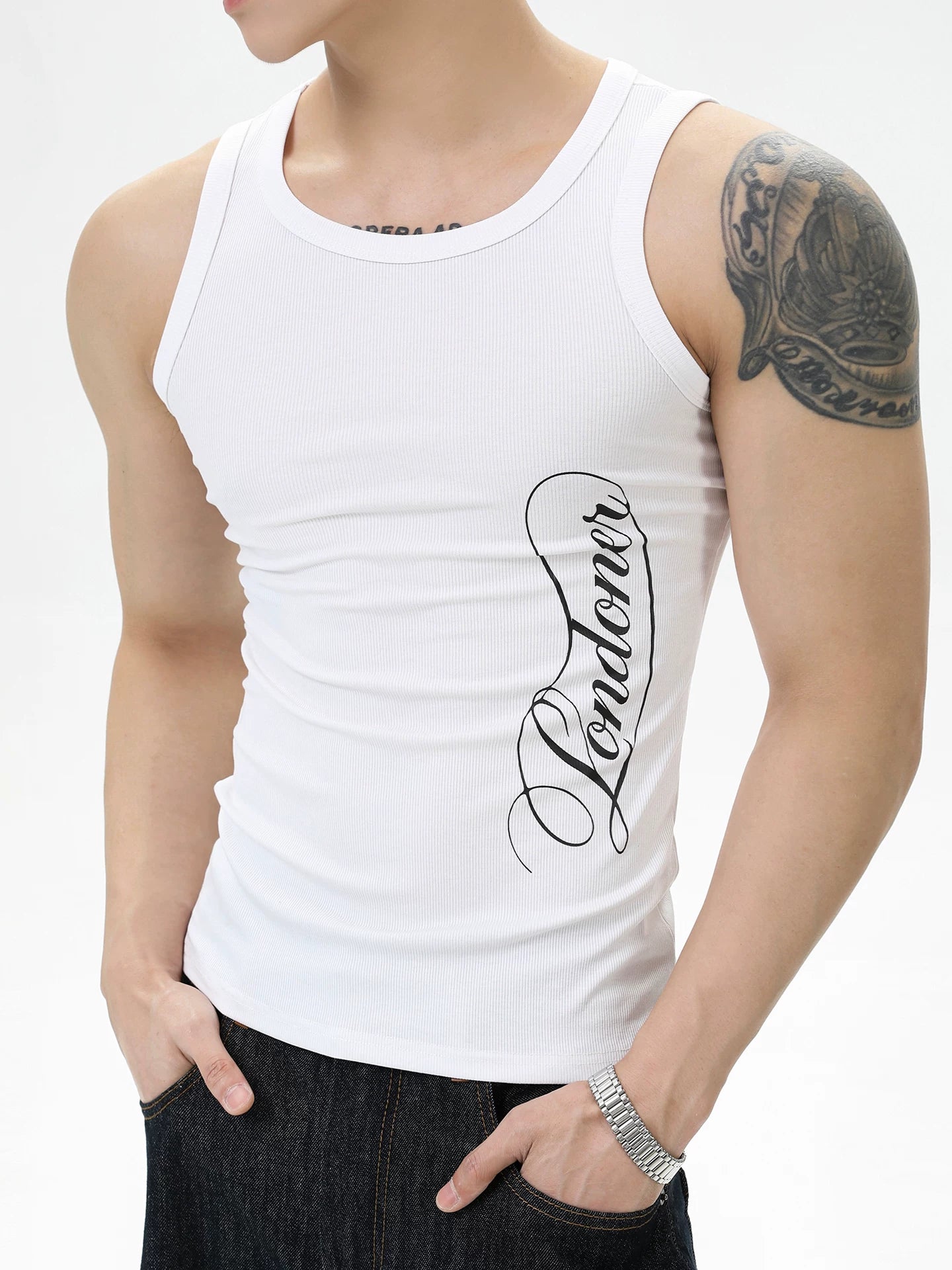 TURNTIDE Slim Fit Sports Vest