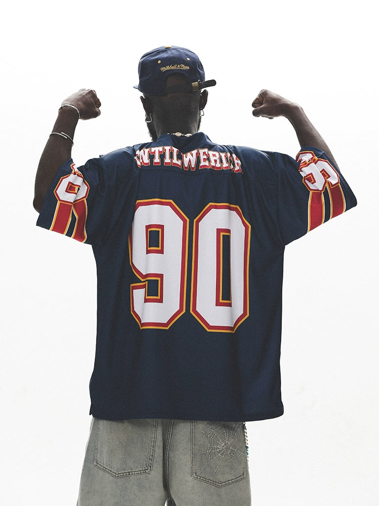 UNTILWERICH Vintage Mesh Quick Dry 90 Ice Hockey Suit Tee