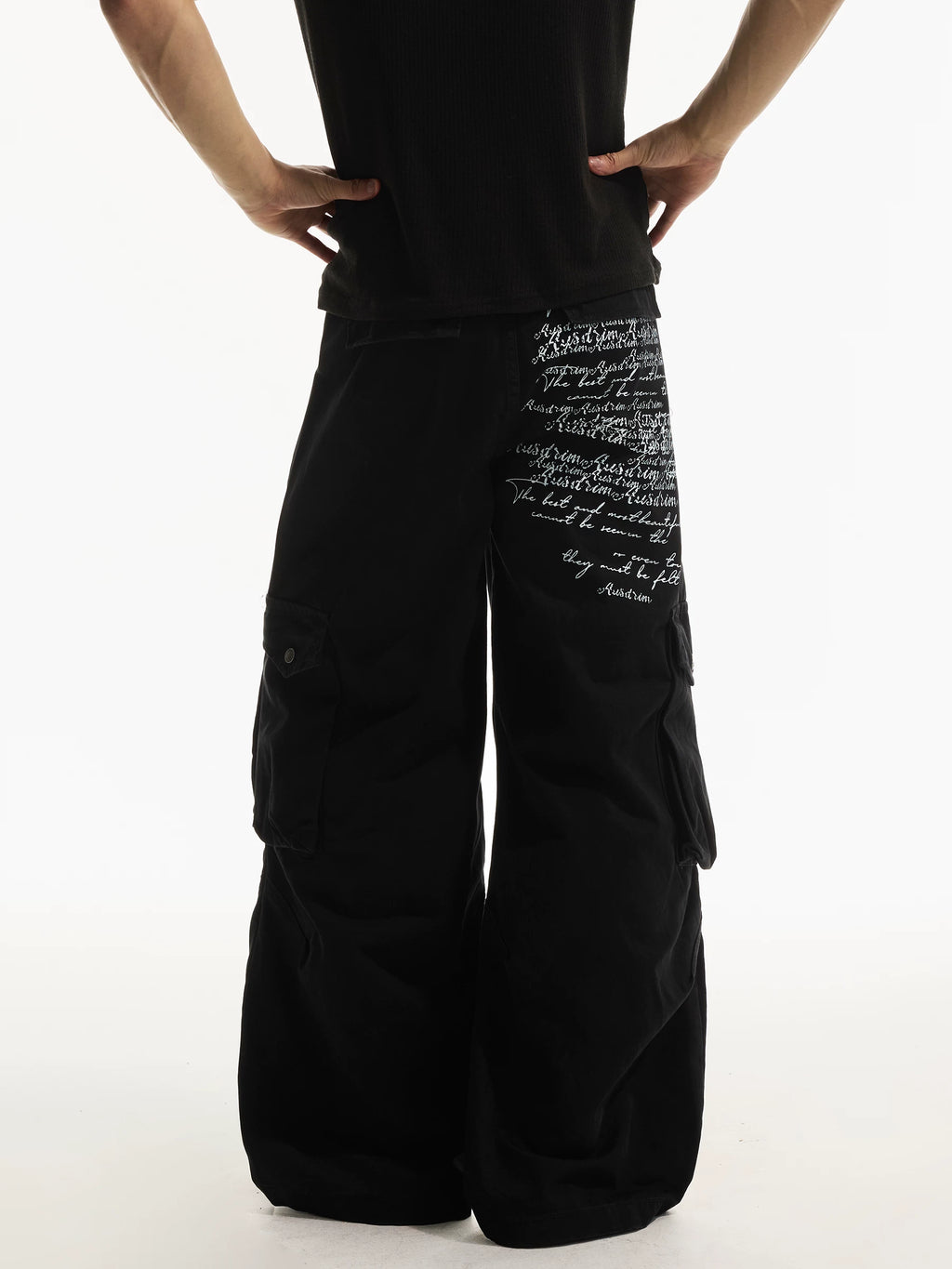 DAY NY Vintage Wide Leg Casual Straight Overalls