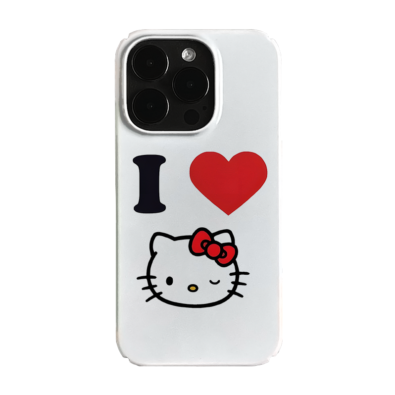 I love kt cat PBCASE X OQ Iphone Case
