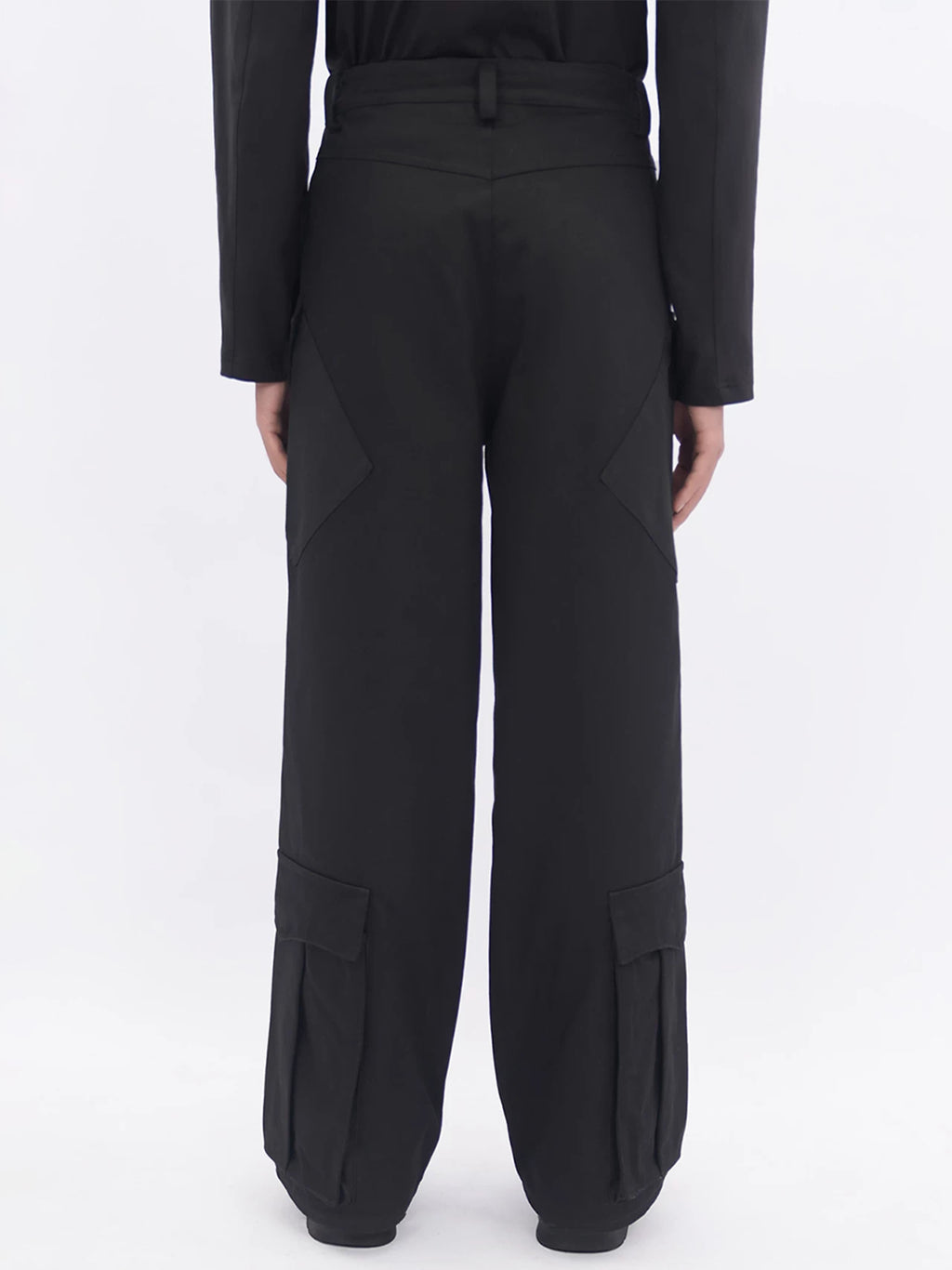 ETHEREAL PRODUCTION Three-dimensional Multi-pocket Straight Overalls