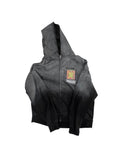 CHAI Street Embroidery Loose Zip Hoodie Sweater