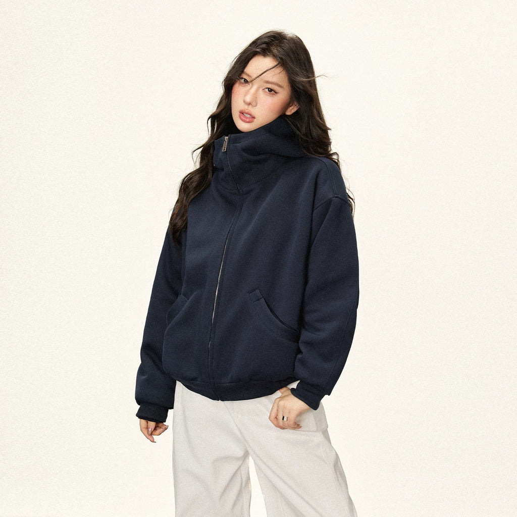 Cherry Melody Retro Premium Sense Loose Versatile Velvet Jacket