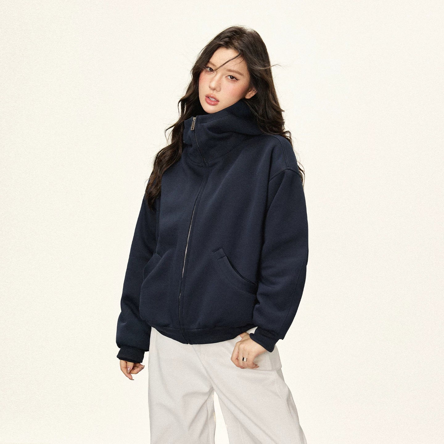 Cherry Melody Retro Premium Sense Loose Versatile Velvet Jacket