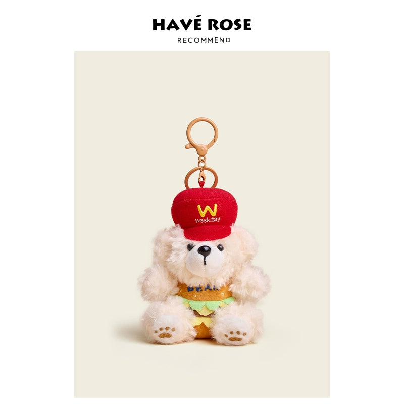 HAVEROSE Baked Bear Bag Pendant