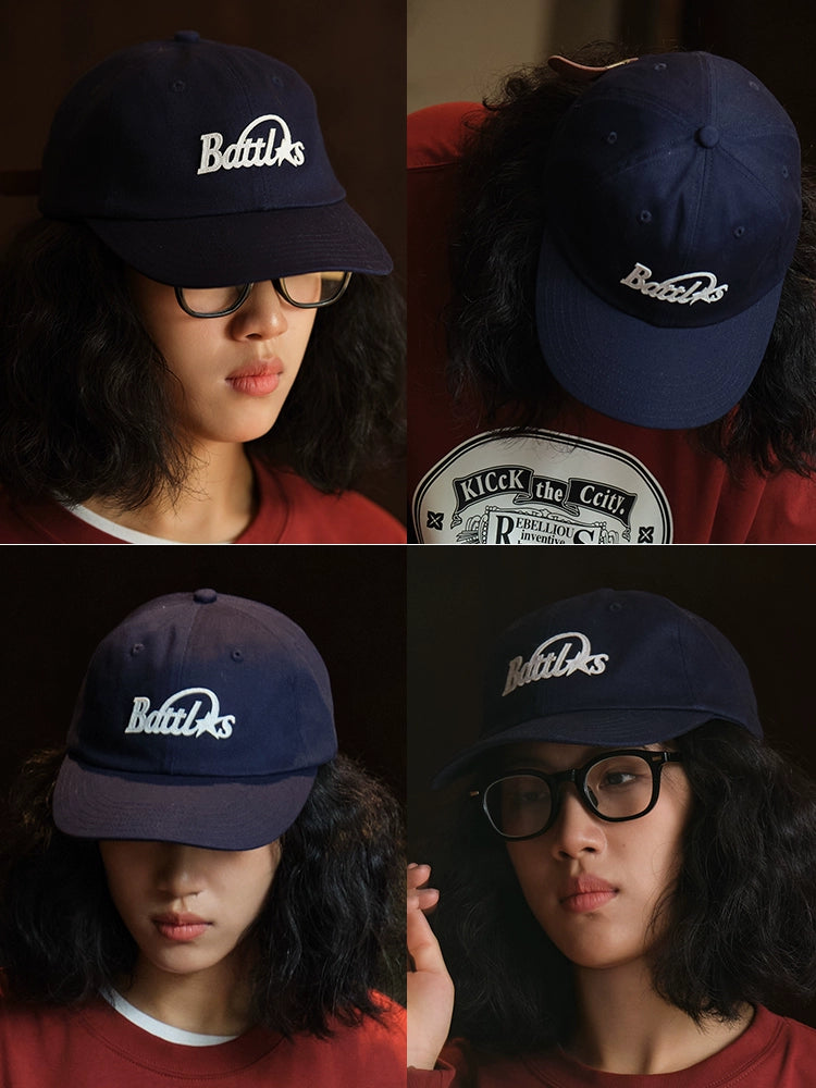 Battles Cloth Embroidery Cap