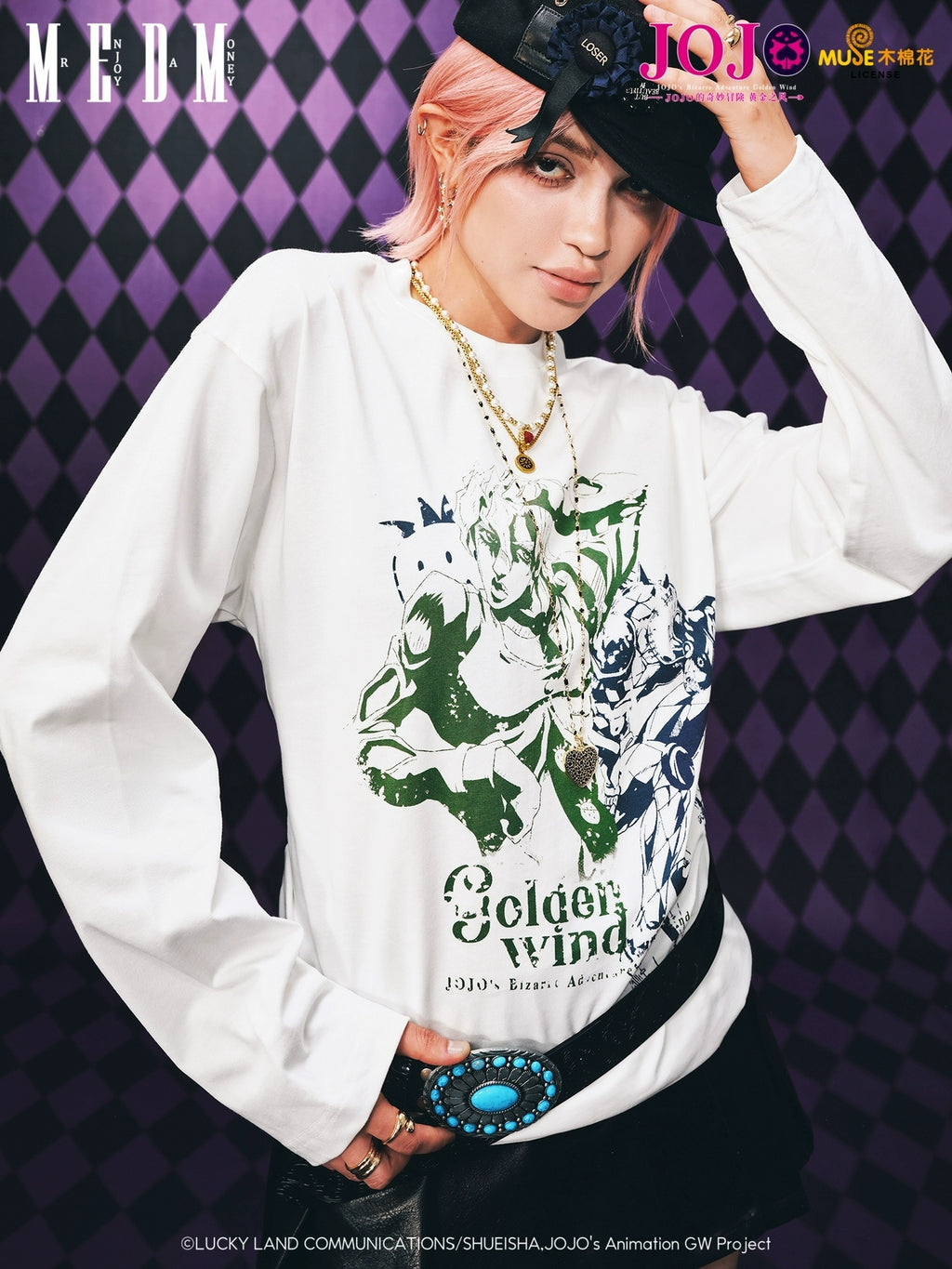 MEDM Anime Casual Crew Neck Long Sleeve