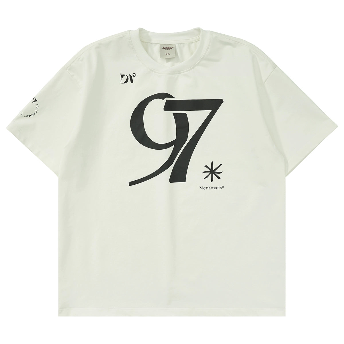 Mentmate Small V-neck Sports BF Neutral Casual Tee