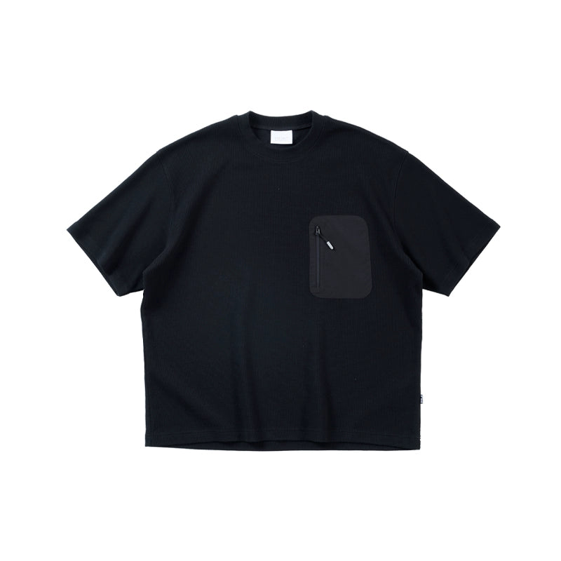 NUMBERSALT Waffle Versatile Casual Tee