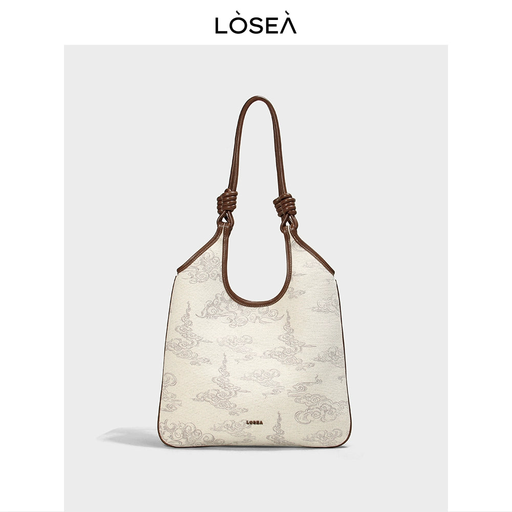 LOSEA New Chinese Large Capacity Tote Bag
