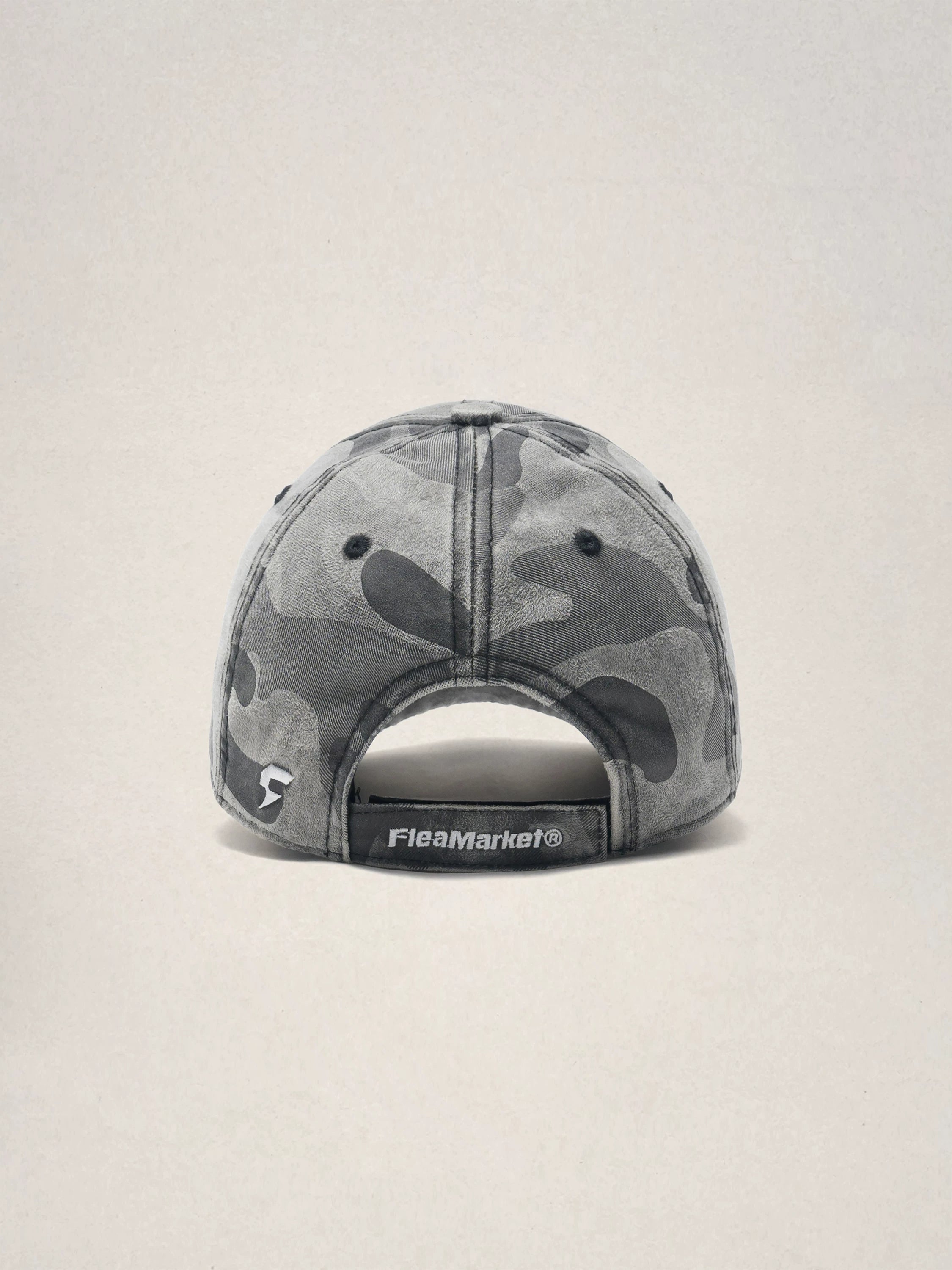 Fleamarket Camouflage Embroidered Cap
