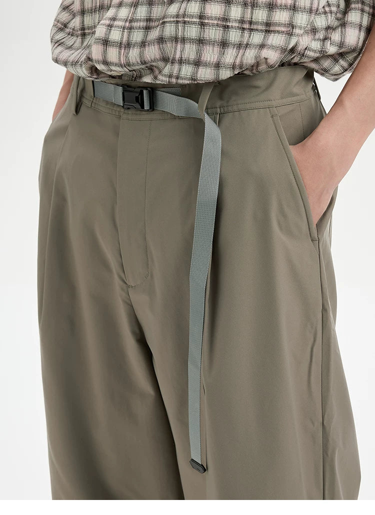 BUTTBILL Anti-wrinkle Simple and Versatile Sports Trousers