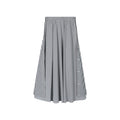 TGNS Striped Shirt Spliced Skirt