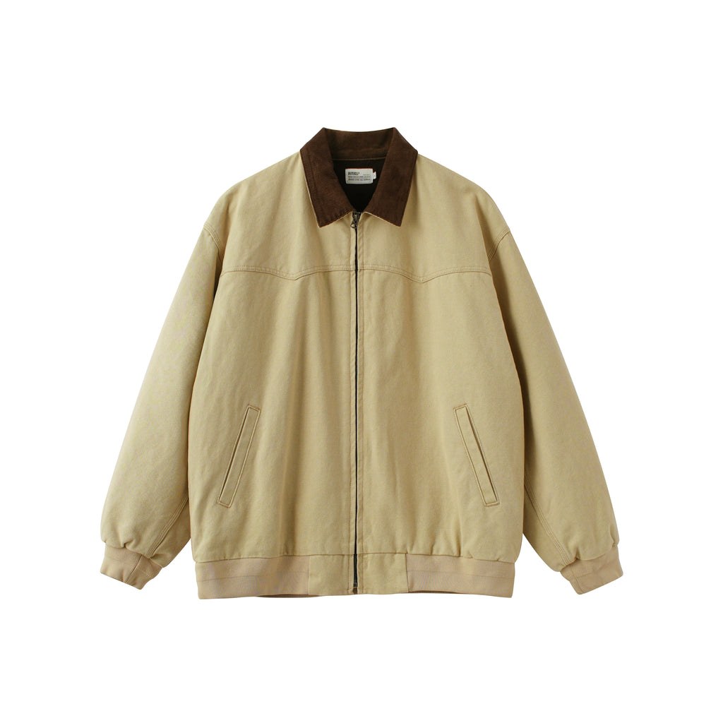 BUTTBILL Washed Tooling Corduroy Jacket