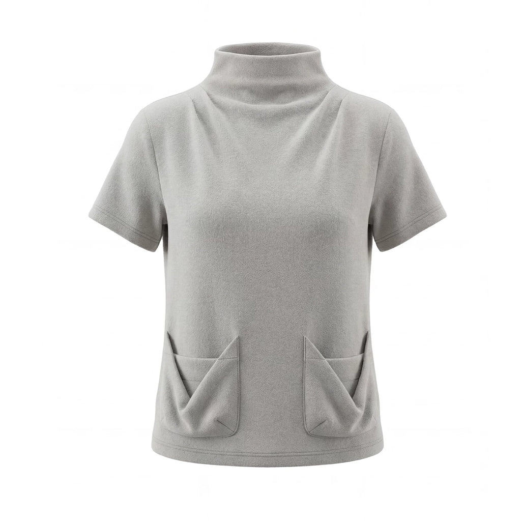 JIKOO Small Swinging Collar Tooling Pocket Tee