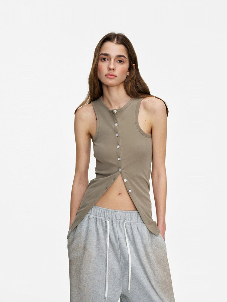 BGT Open Single Breasted Vest