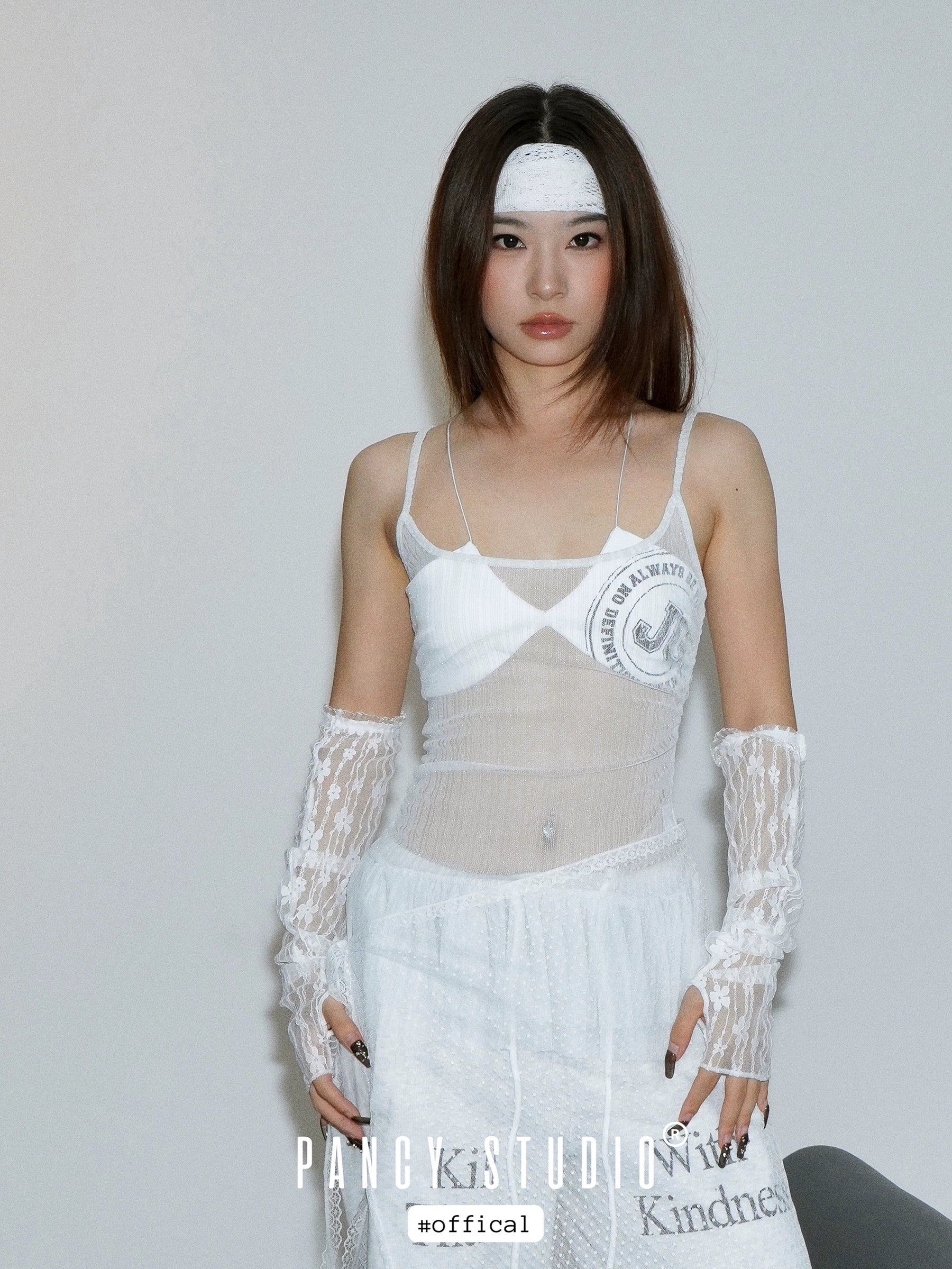 PANCY Elastic Hollow Crochet Headband