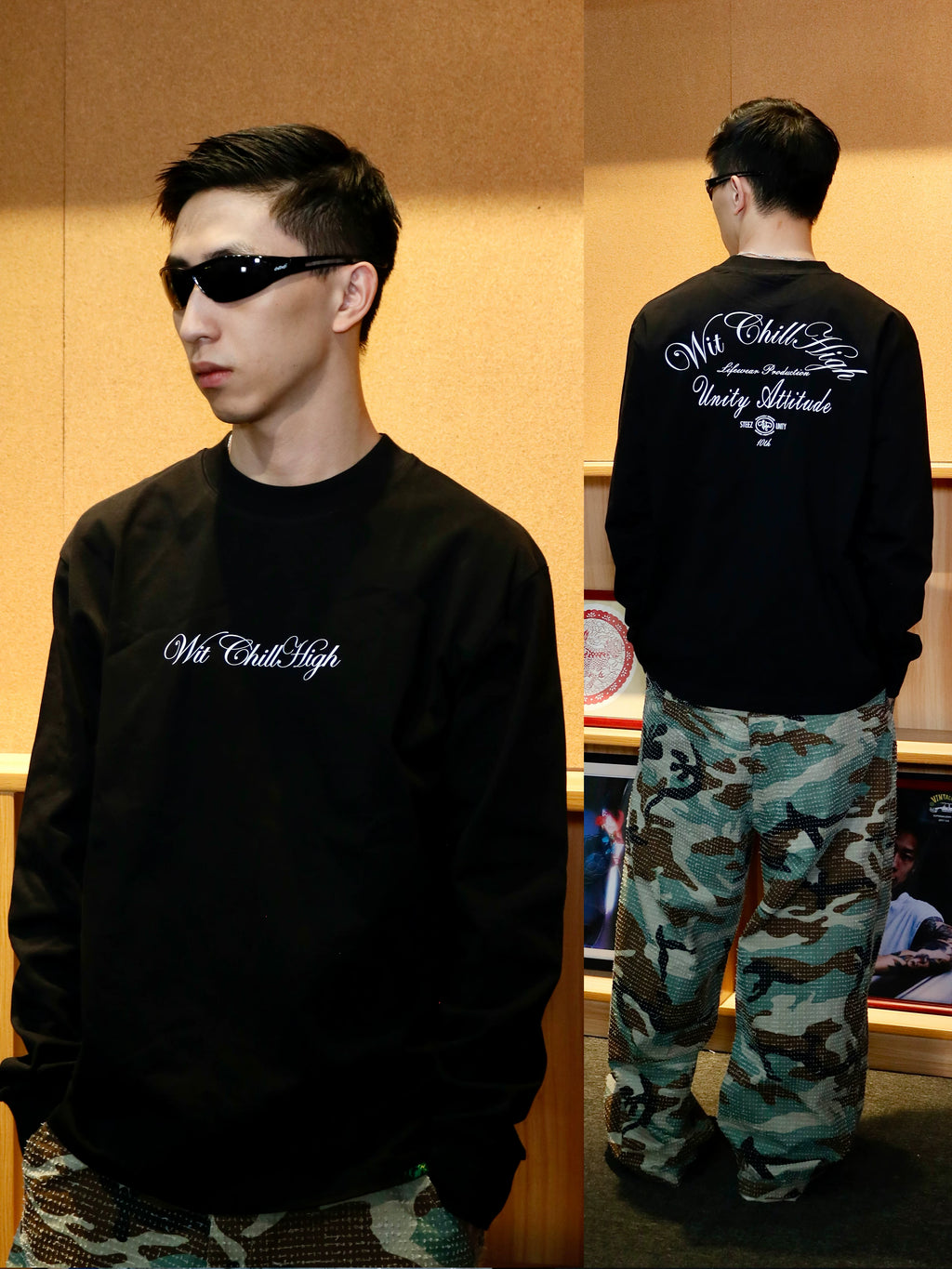 ChillHigh Crew Neck Loose Versatile Long Sleeves