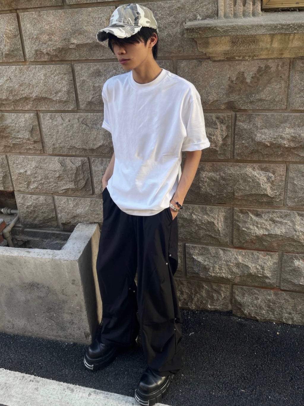 VOWPROGRESS Claw Mark Camouflage Corner Erosion Damage Cap