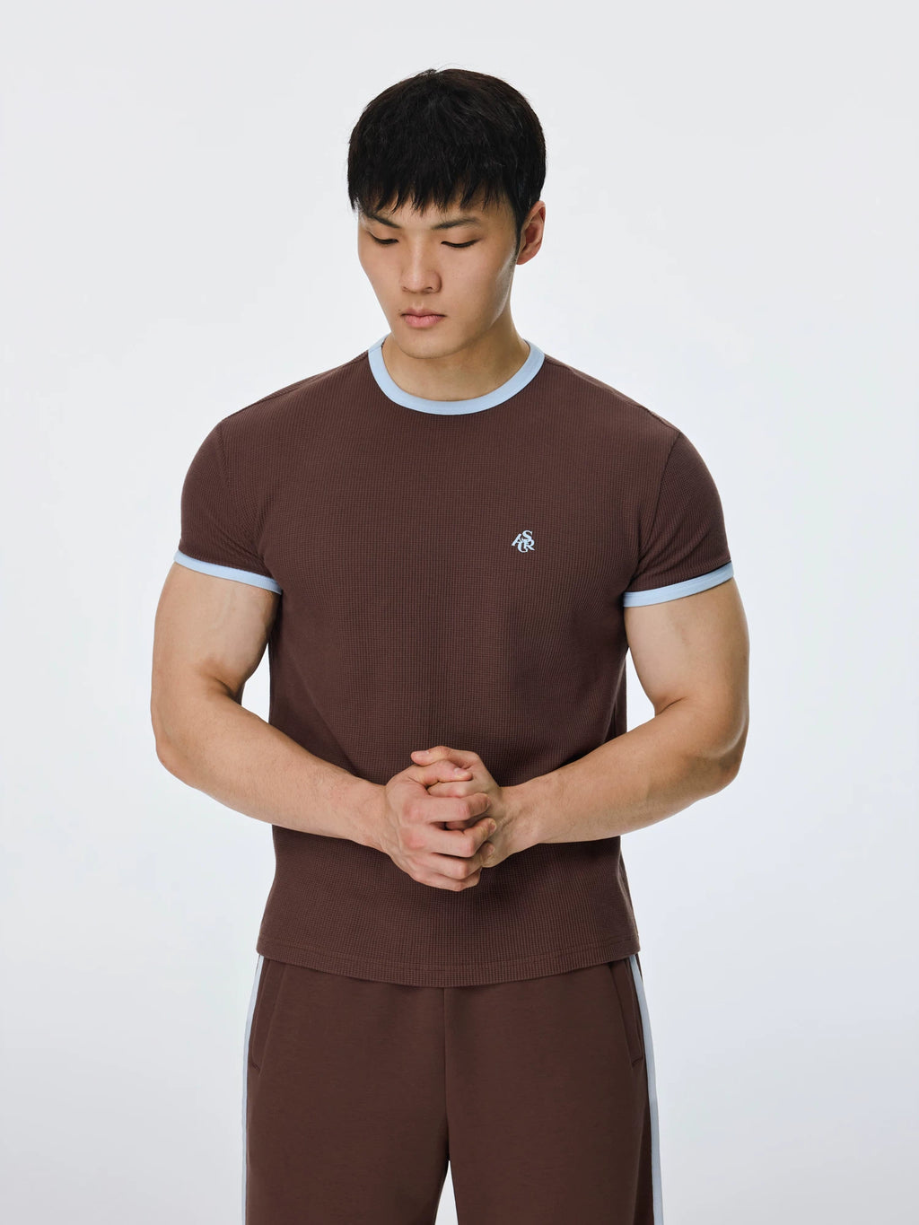 AFTERGLOW Retro Contrasting Slim Tee