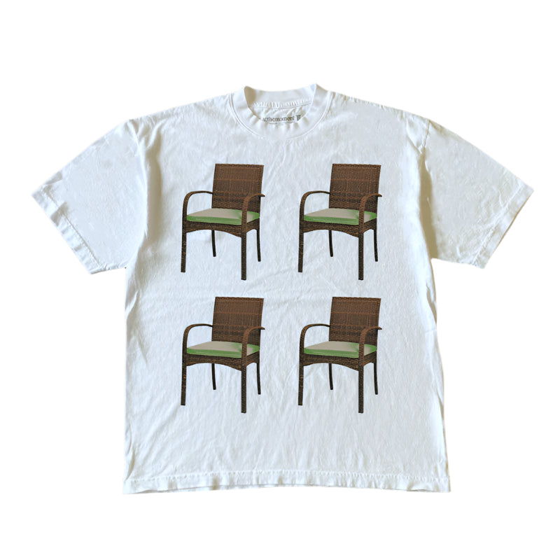 Wang Youbing Studio! CHAIRS 260g 100% Cotton Tee