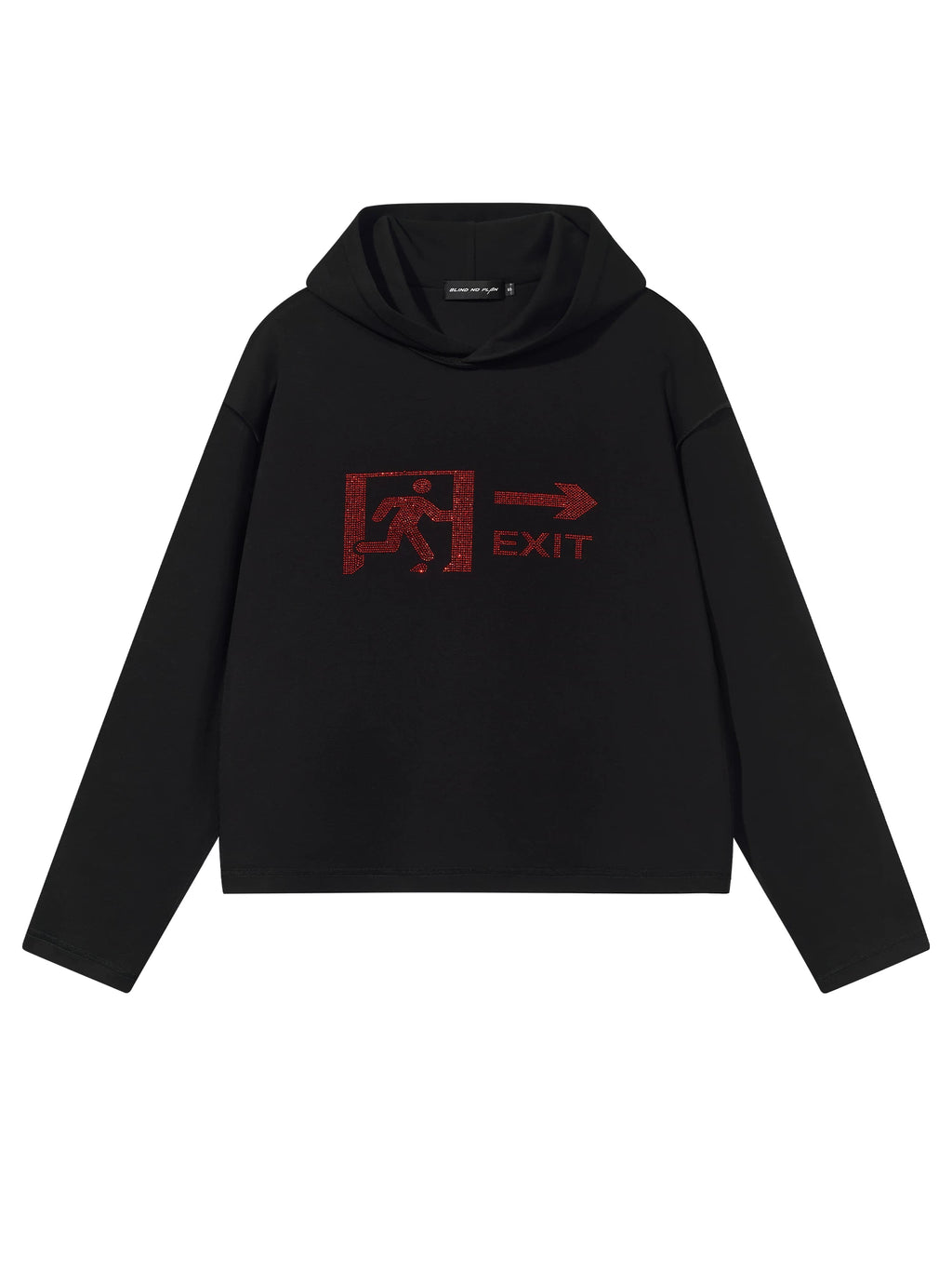 BLINDNOPLAN Hot Diamond Casual Hooded Long Sleeve