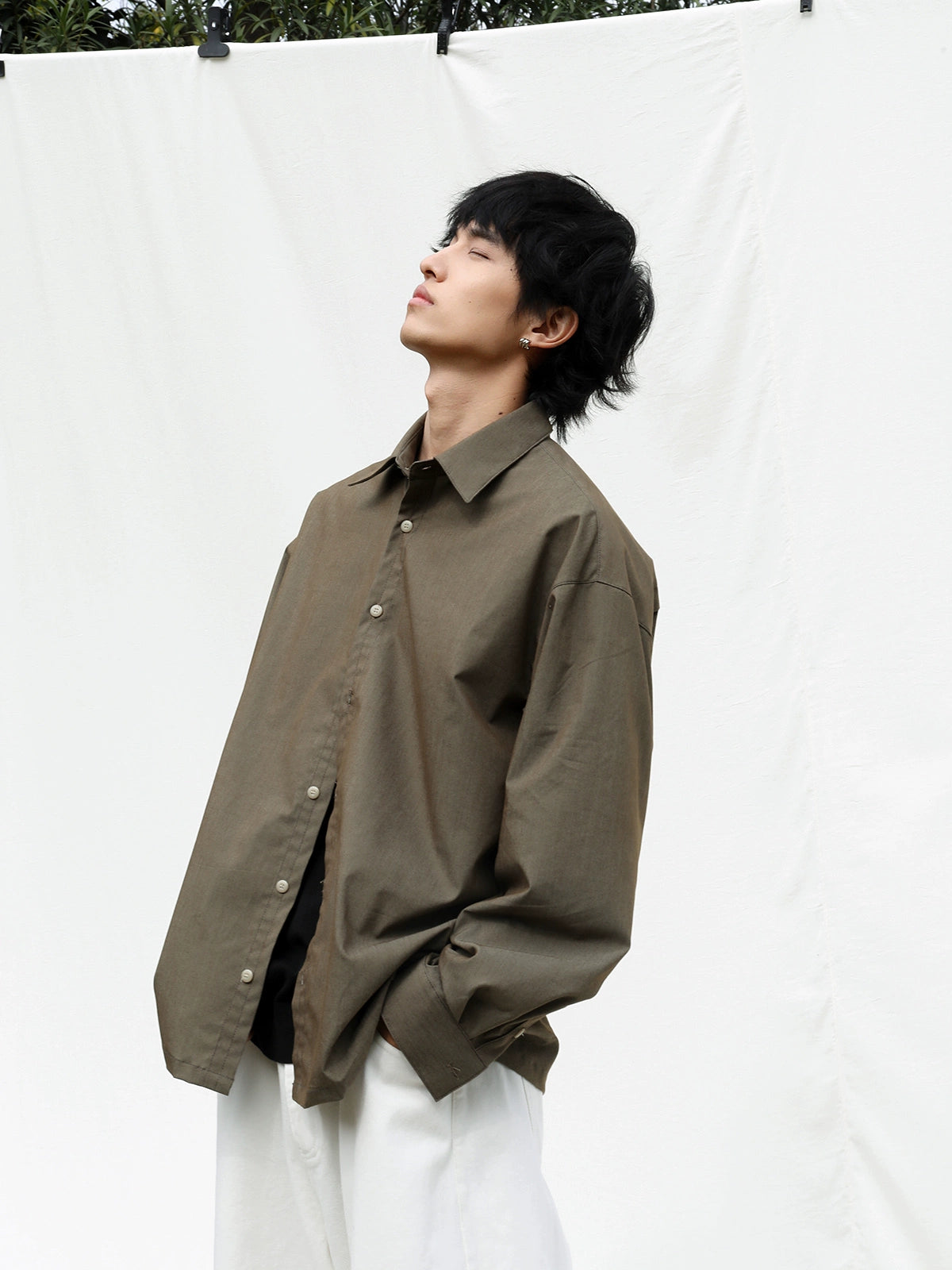 Mentmate Lazy Loose BF Versatile Shirt Jacket