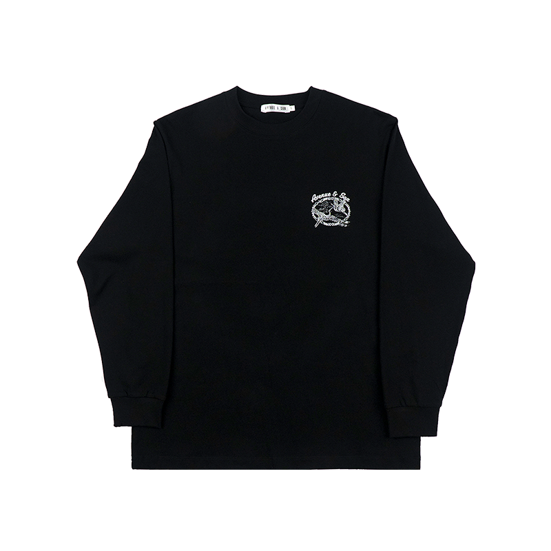 AVENUESON Casual Crew Neck Versatile Long Sleeve