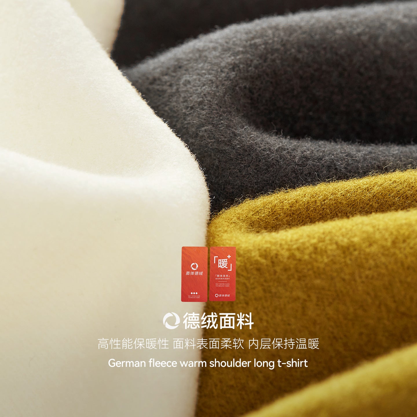 (Clearance) Inflation Warm Shoulders Loose Crew Neck Long Sleeves