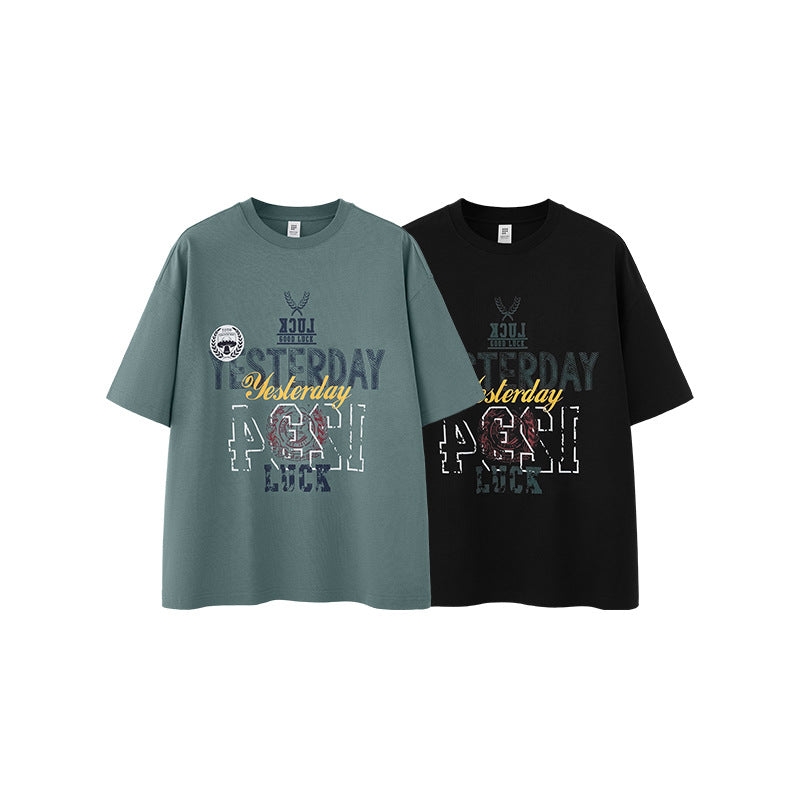 INF 265G Retro Printed Heavy Cotton Tee