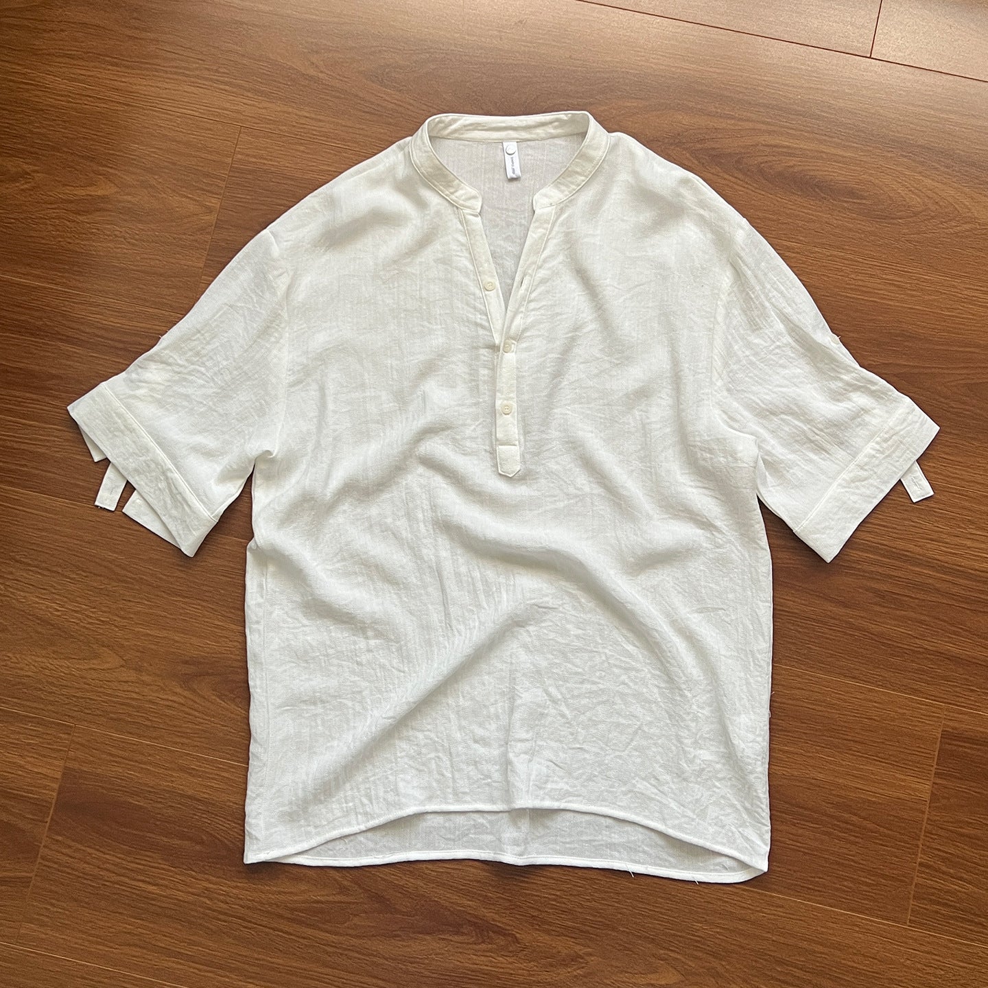 UNF V-neck Loose Lazy Shirt