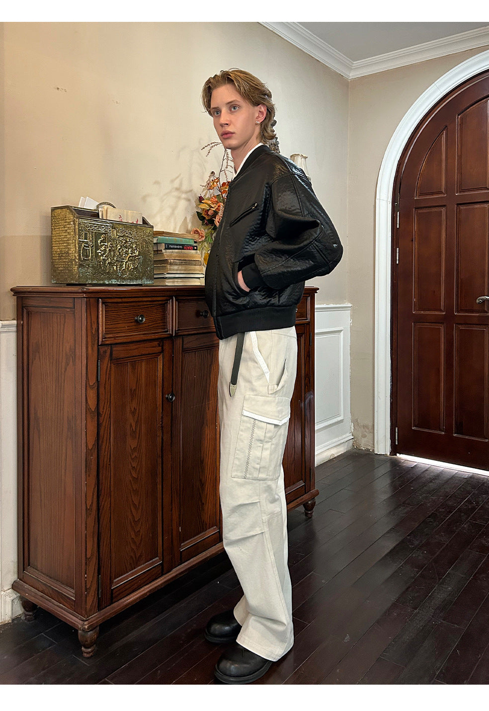 EME Vintage Pleated Jacket