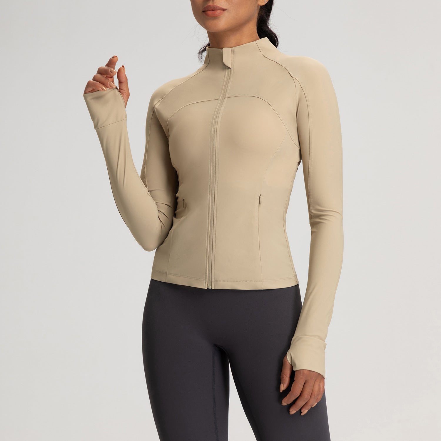 Athena Lulu Stand-up Neck Breathable Yoga Jacket