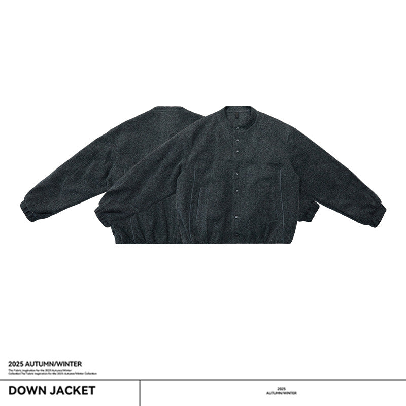 UNF Crew Neck Loose Padded Jacket