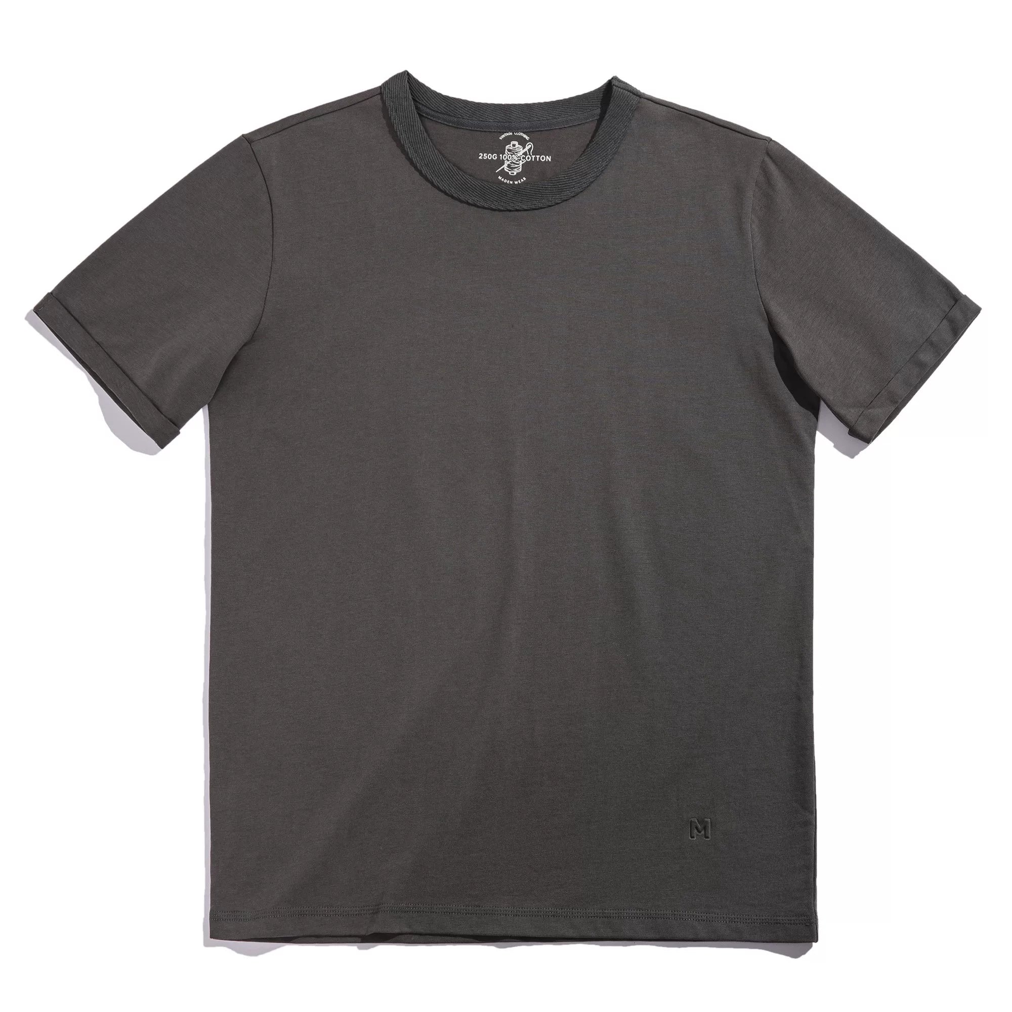 Maden Vintage Crew Neck Casual Tee