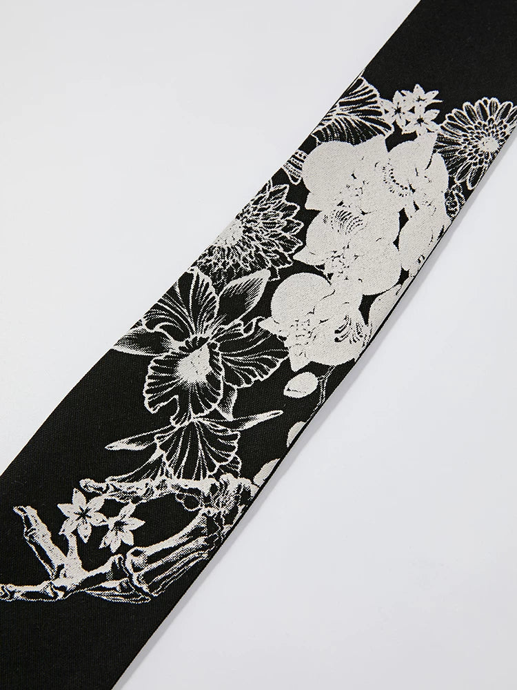 KREATE Eternal Flower Print Versatile Tie
